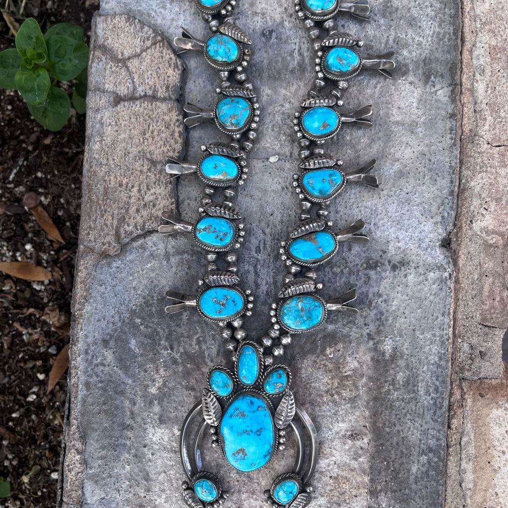 Turquoise and Silver Necklace